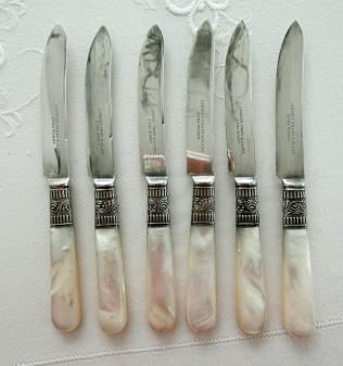 6fruitknivessilver