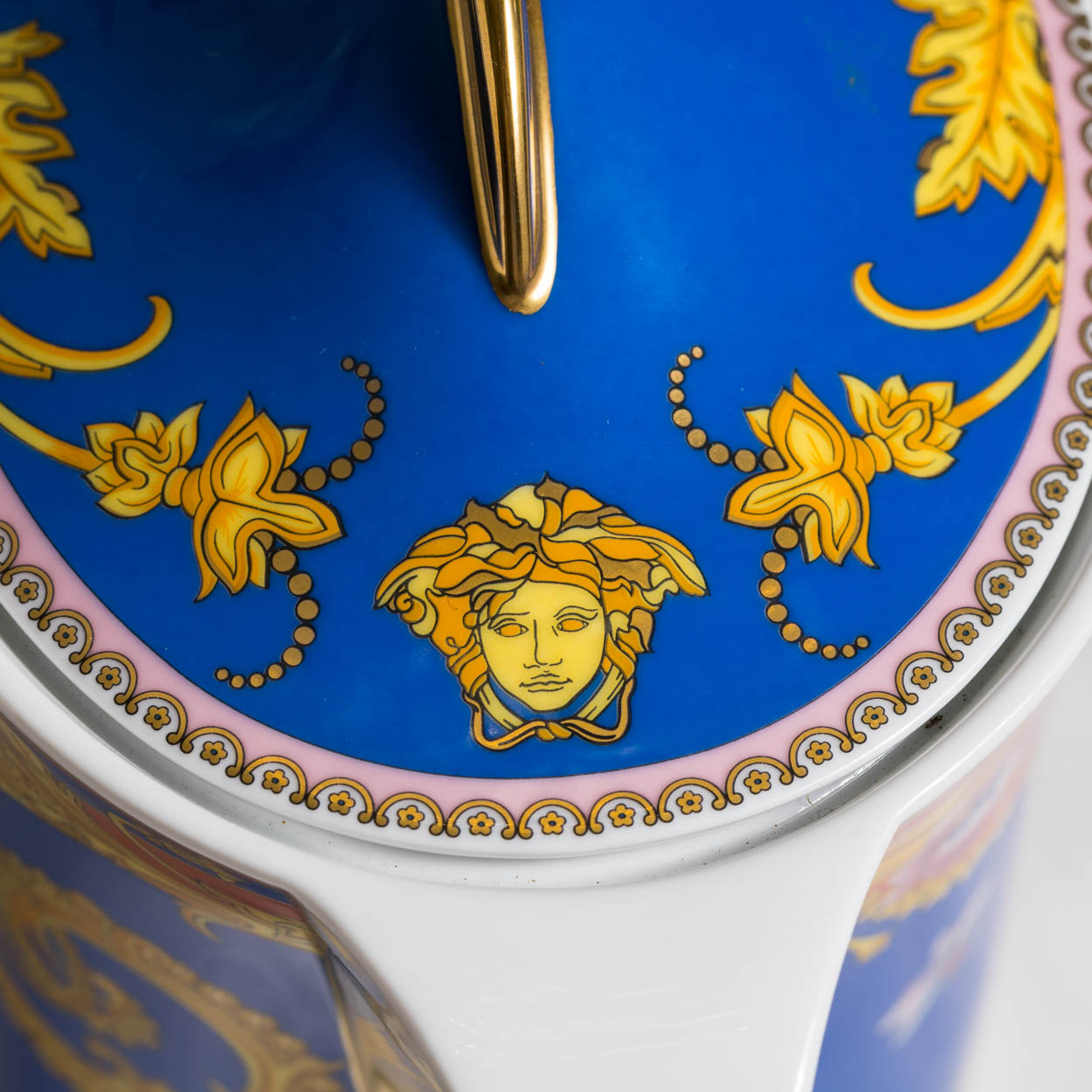 Large Rosenthal Versace Primavera Coffee/Teapot